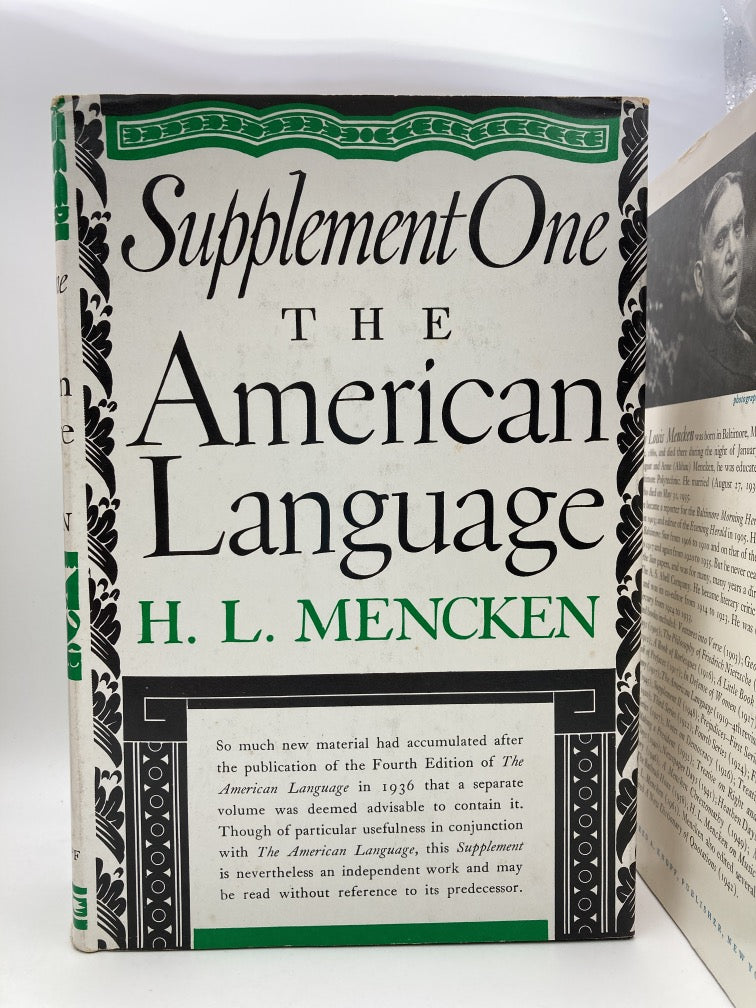 The American Language: 3 Volumes